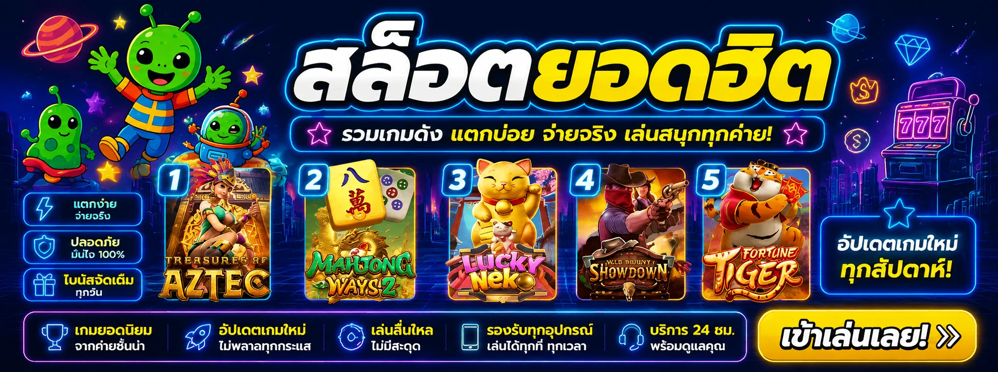สล็อตออนไลน์ เว็บตรง รวมค่ายดัง PG JOKER ที่หน้าสล็อต COPTER999